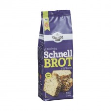 Farine pour pain rapide sans gluten / Schnell Brot, Bauckhof, 500g